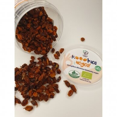 Organic dried sea buckthorn berries "Koookios" 60 g (LT_EKO_001) 1